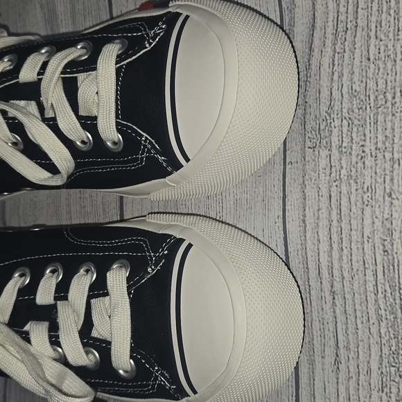 Keds Royal Lo Lace Up Fashion Sneakers Black Canvas Size 7 Men / 8.5 Women - Picture 5 of 13